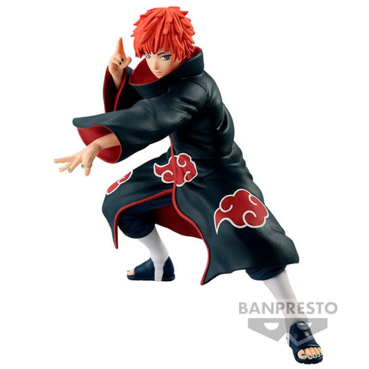 Figura de Sasori de Naruto Shippuden con capa de Akatsuki