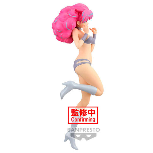 Figura de Lum de Urusei Yatsura con melena rosa y pose dinámica - 3