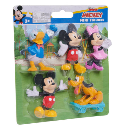 Blíster Just Play con cinco mini figuras Disney de Mickey, Minnie, Donald y Pluto - 2