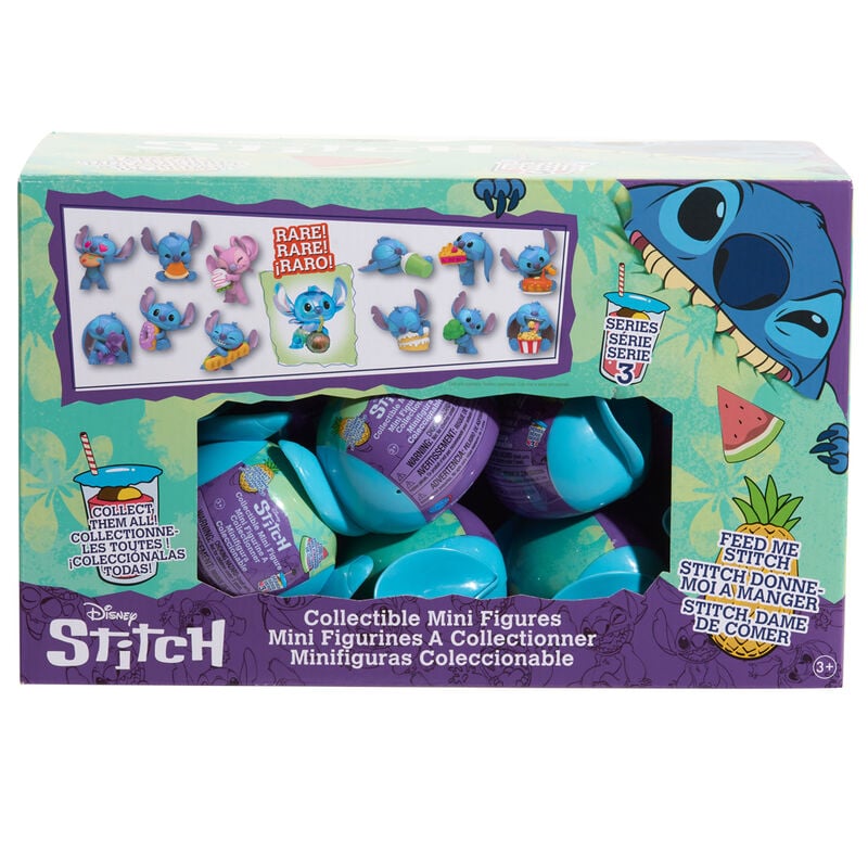 Cápsulas sorpresa con minifiguras coleccionables de Stitch Disney