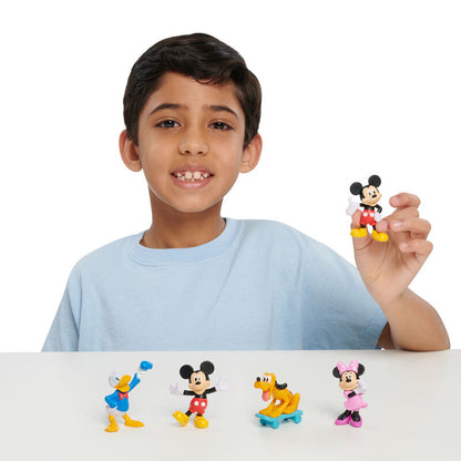 Blíster Just Play con cinco mini figuras Disney de Mickey, Minnie, Donald y Pluto - 3