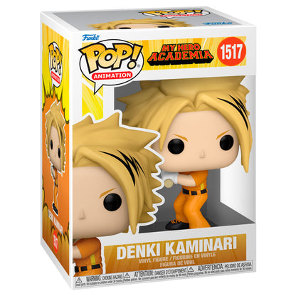 Figura Funko POP! de Denki Kaminari en caja de My Hero Academia