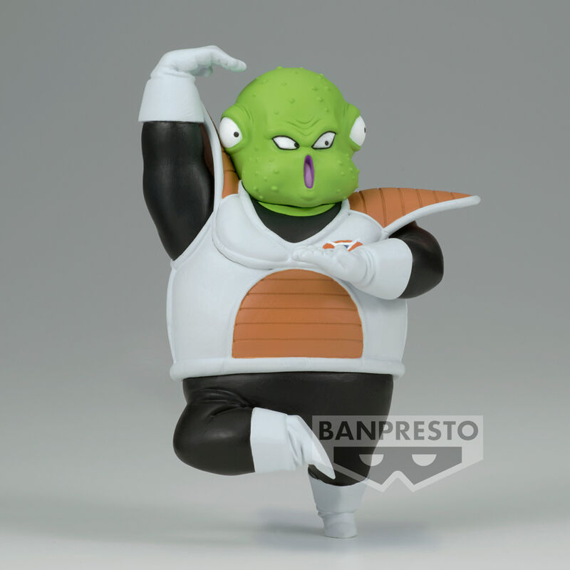 Figura de Guldo de Dragon Ball Z con uniforme de combate y base de las Fuerzas Especiales Ginyu - 3