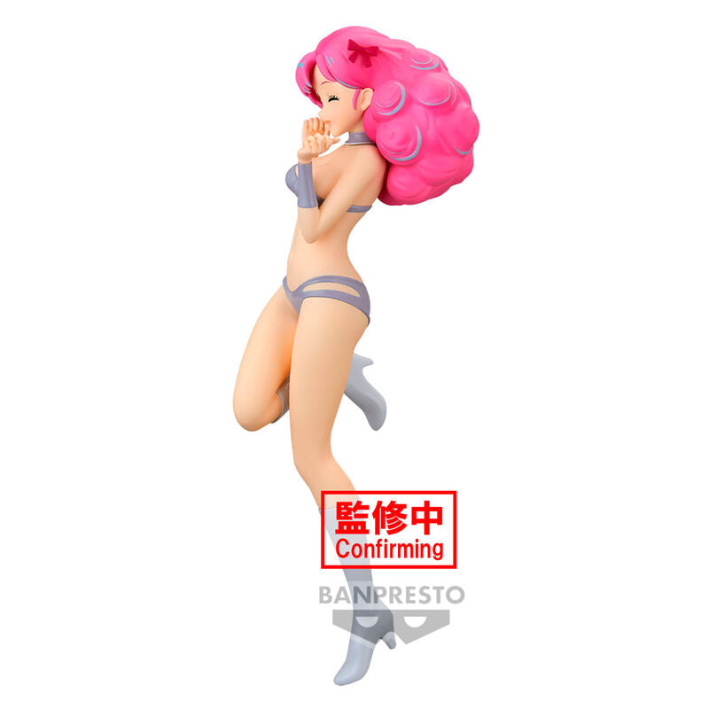 Figura de Lum de Urusei Yatsura con melena rosa y pose dinámica - 5