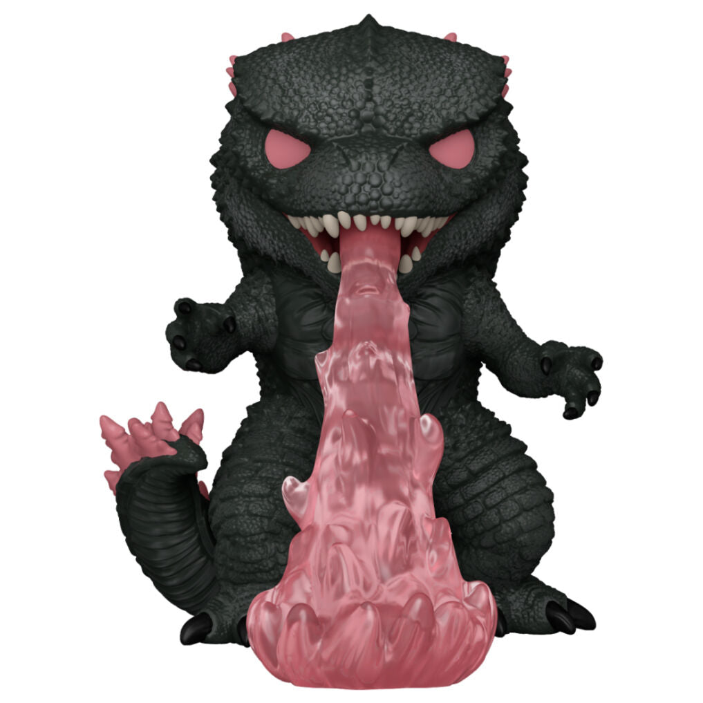 Figura Funko POP de Godzilla con lengua y placas dorsales rosas