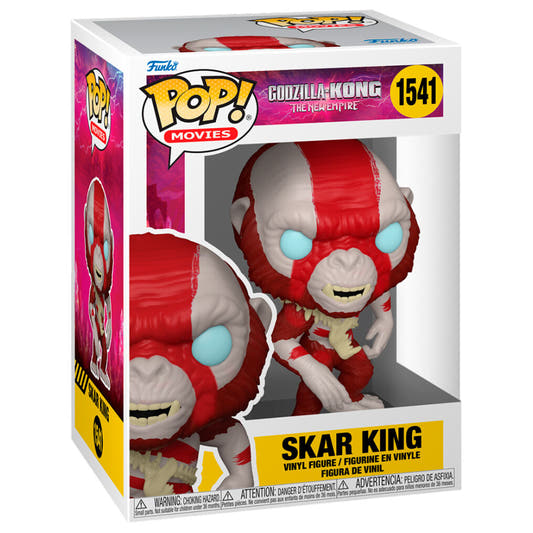 Figura Funko POP! de Skar King en caja de Godzilla y Kong: El nuevo imperio