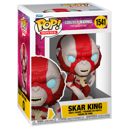 Figura Funko POP! de Skar King en caja de Godzilla y Kong: El nuevo imperio