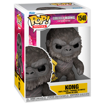 Figura Funko POP! de Kong en caja de Godzilla y Kong: El nuevo imperio