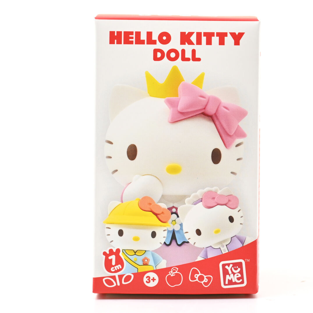 Colección de ocho figuras Hello Kitty con atuendos coloridos - 3