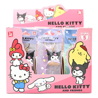 Llaveros donut Sanrio surtidos con Hello Kitty y otros personajes - 2