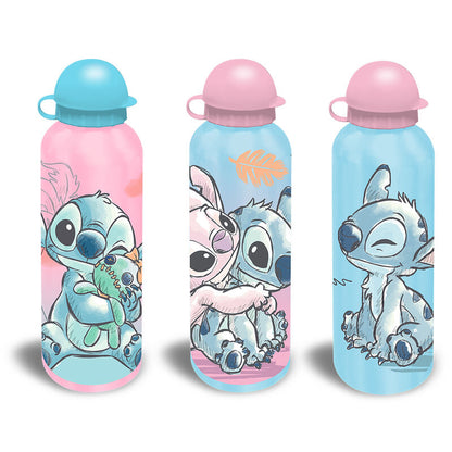 Cantimploras de aluminio Stitch Disney de 500 ml en rosa y azul - 2
