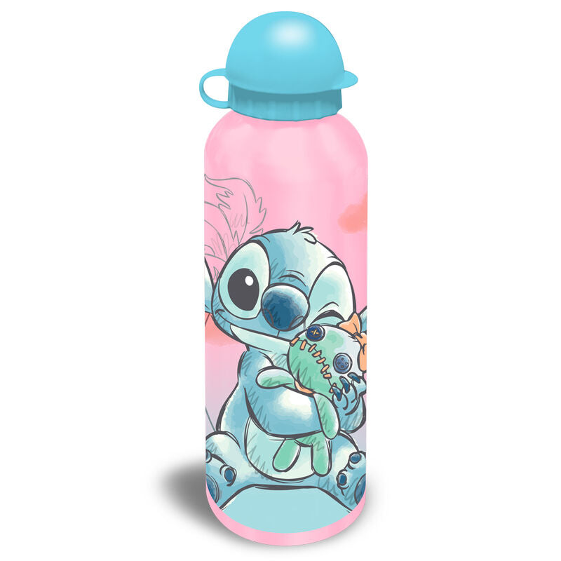 Cantimploras de aluminio Stitch Disney de 500 ml en rosa y azul - 3