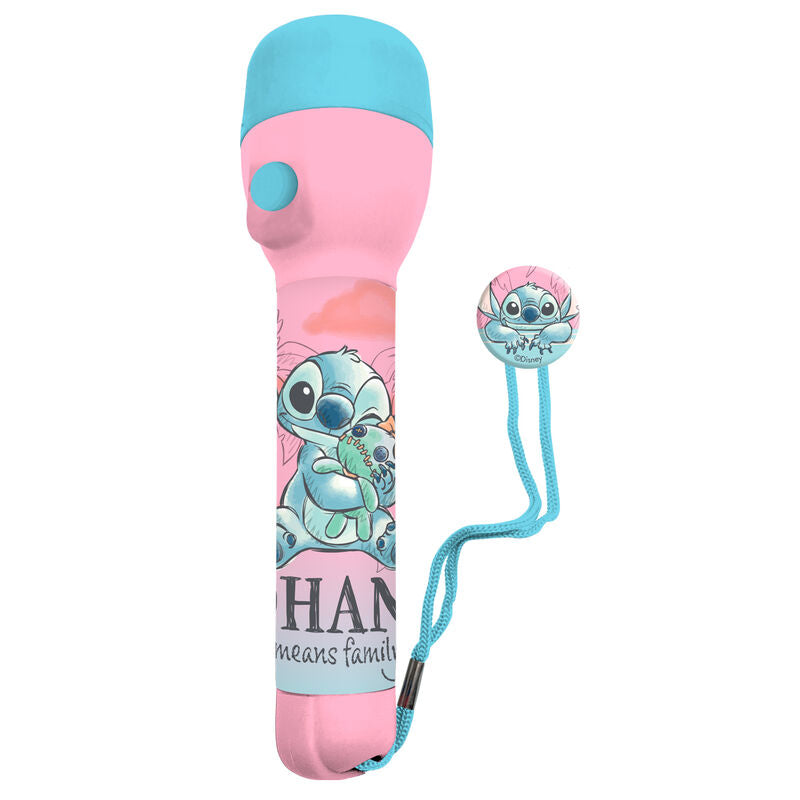Linterna LED grande de Disney Stitch en azul y rosa - 2