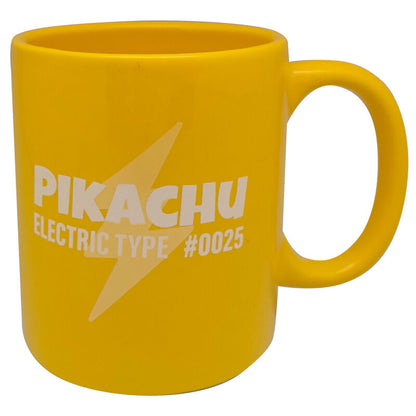 Taza 3D amarilla de cerámica con diseño de Pikachu - 2