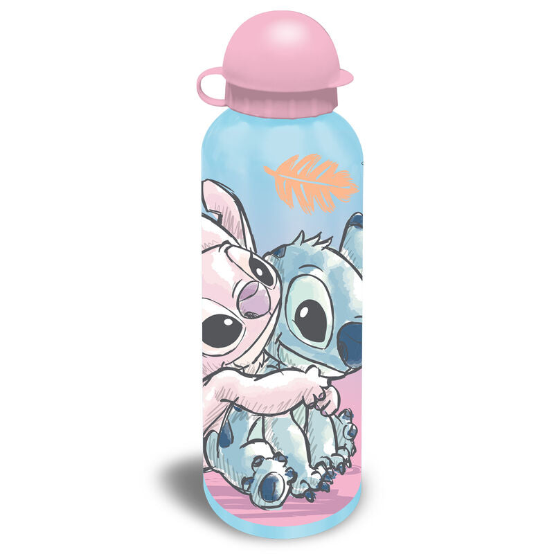 Cantimploras de aluminio Stitch Disney de 500 ml en rosa y azul - 5