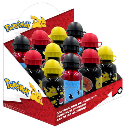 Cantimploras de aluminio Pokémon de 500 ml con diseños surtidos - 5