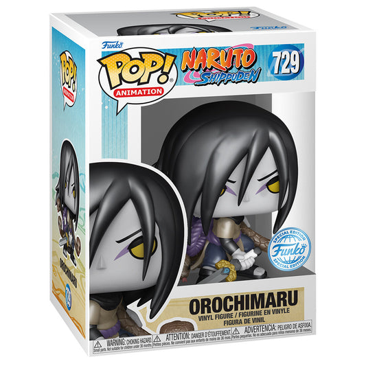Set Funko POP! y camiseta negra de Orochimaru de Naruto Shippuden - 17