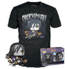 Set Funko POP! y camiseta negra de Orochimaru de Naruto Shippuden