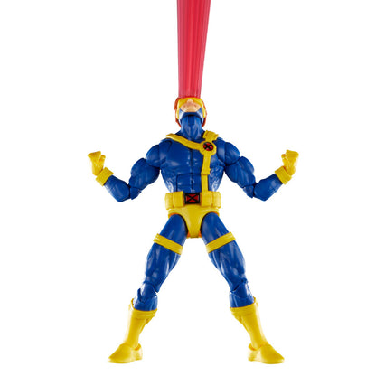 Figura articulada de Cyclops de X-Men con uniforme azul y amarillo - 4
