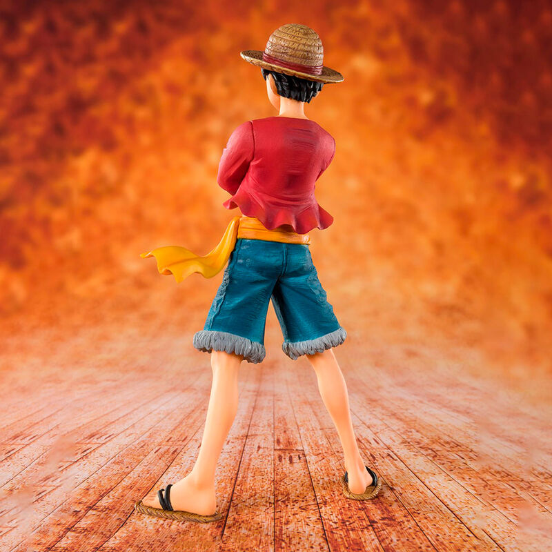 Figura Figuarts ZERO de Luffy de One Piece con sombrero de paja - 3