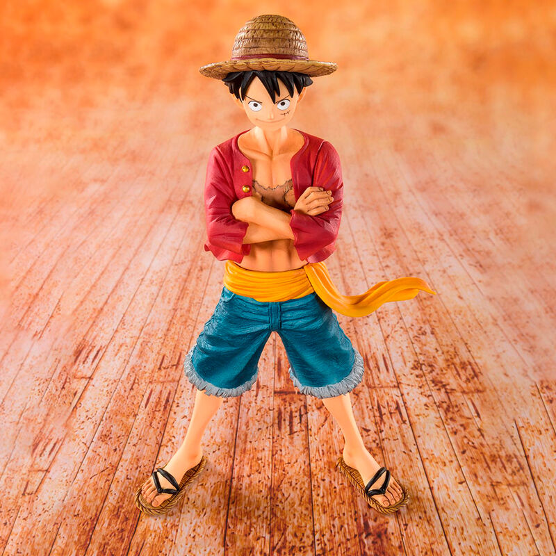 Figura Figuarts ZERO de Luffy de One Piece con sombrero de paja - 4