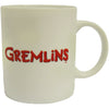 Taza de cerámica Gremlins con logotipo rojo