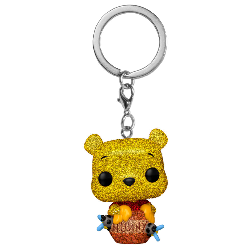 Llavero Pocket Pop! FUNKO de Winnie the Pooh dorado en caja - 2
