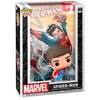 Figura FUNKO POP! Comic Covers de Spider-Man junto a la portada de The Amazing Spider-Man #1