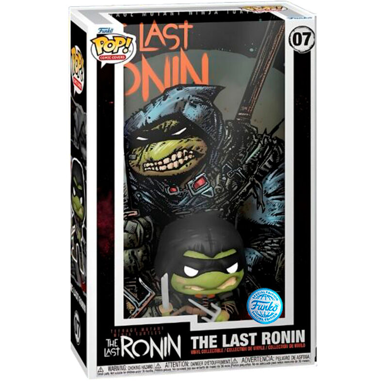 Figura FUNKO POP! Comic Cover de Tortugas Ninja The Last Ronin en caja