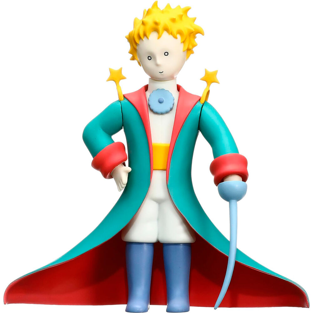 Figura de El Principito PLASTOY de 9 cm con abrigo turquesa