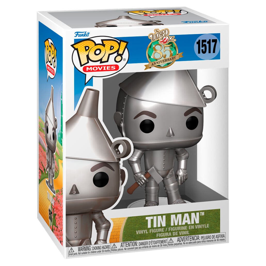Figura Funko POP! de Tin Man de El Mago de Oz en caja