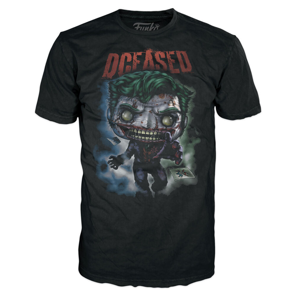 Set FUNKO POP & Tee del Joker DC Comics DCEASED con figura y camiseta negra - 20