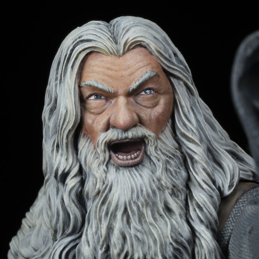 Figura de Gandalf en Moria con bastón y espada - 4