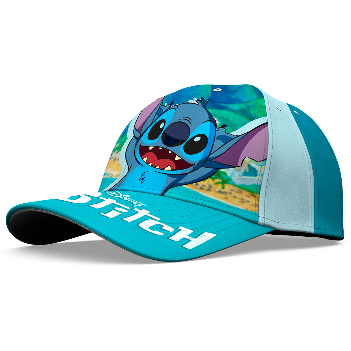 Gorras Stitch Disney surtidas en turquesa y rosa - 6