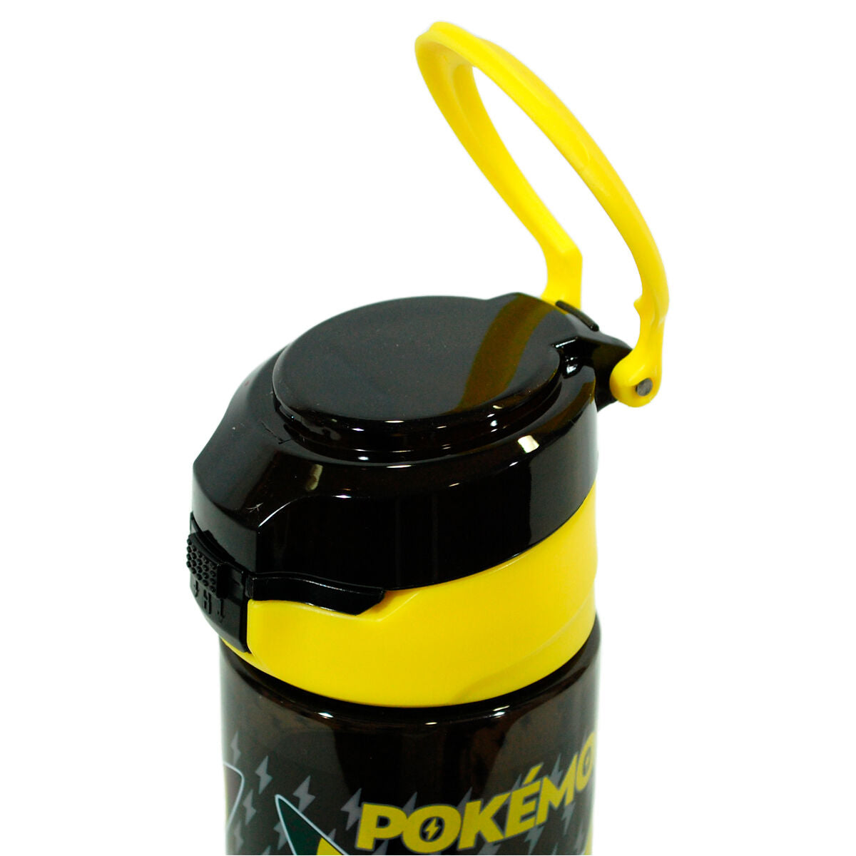 Botella Pokémon de 500 ml con diseño de Pikachu en amarillo y negro - 3