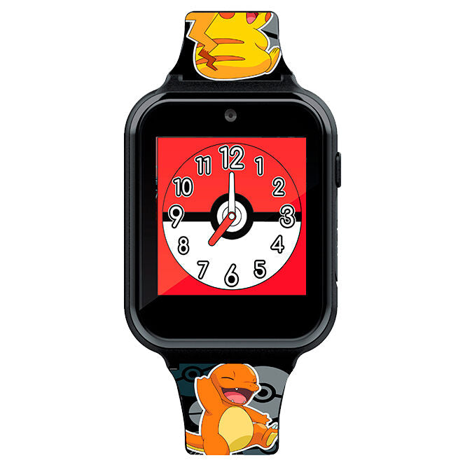 Reloj inteligente infantil Pokémon con correa decorada con Pikachu y otros personajes - 3