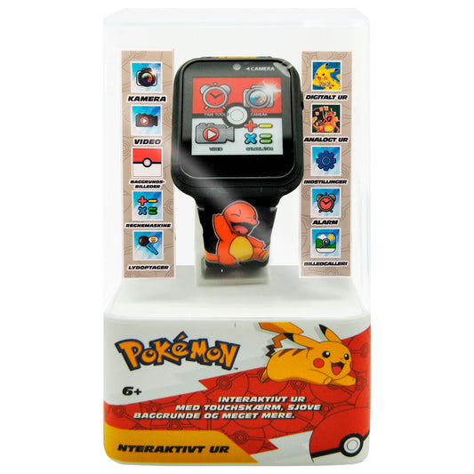Reloj inteligente infantil Pokémon con correa decorada con Pikachu y otros personajes - 4