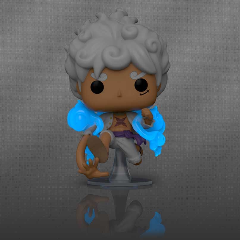 Figura Funko POP! Luffy Gear Five de One Piece en caja - 5