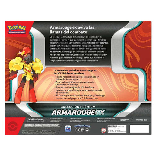 Blíster de colección premium Armarouge ex de Pokémon JCC - 2