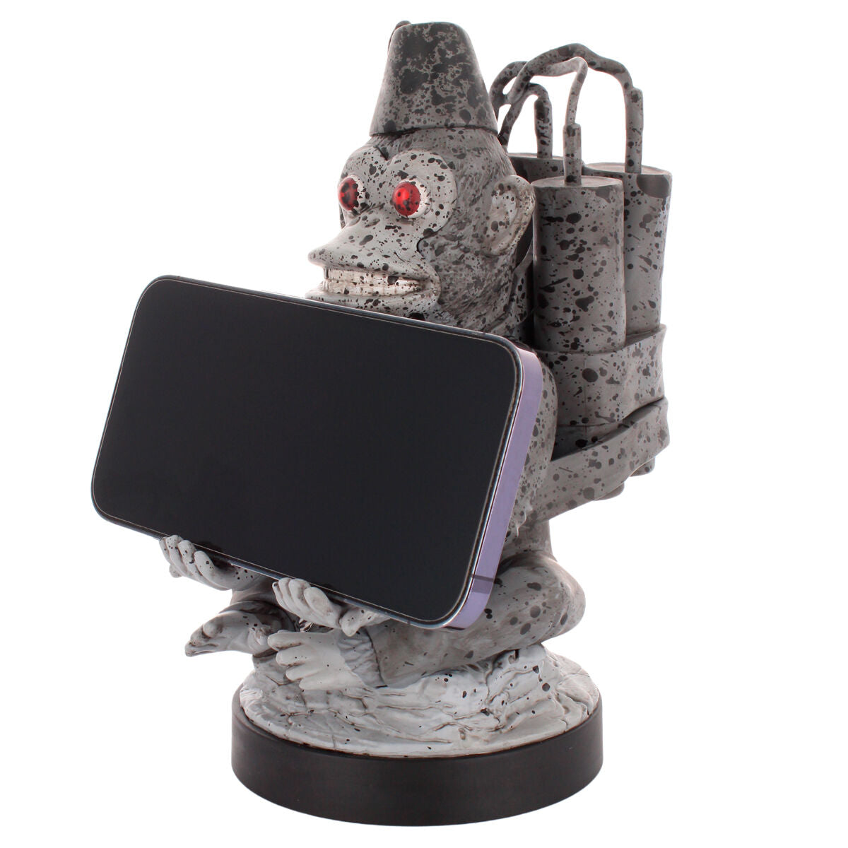 Soporte Cable Guy Toasted Monkey Bomb de Call of Duty con acabado gris moteado - 12