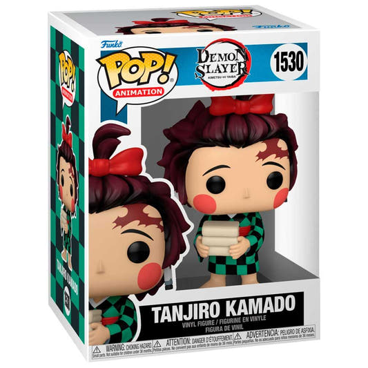 Figura Funko POP de Tanjiro Kamado de Demon Slayer en caja