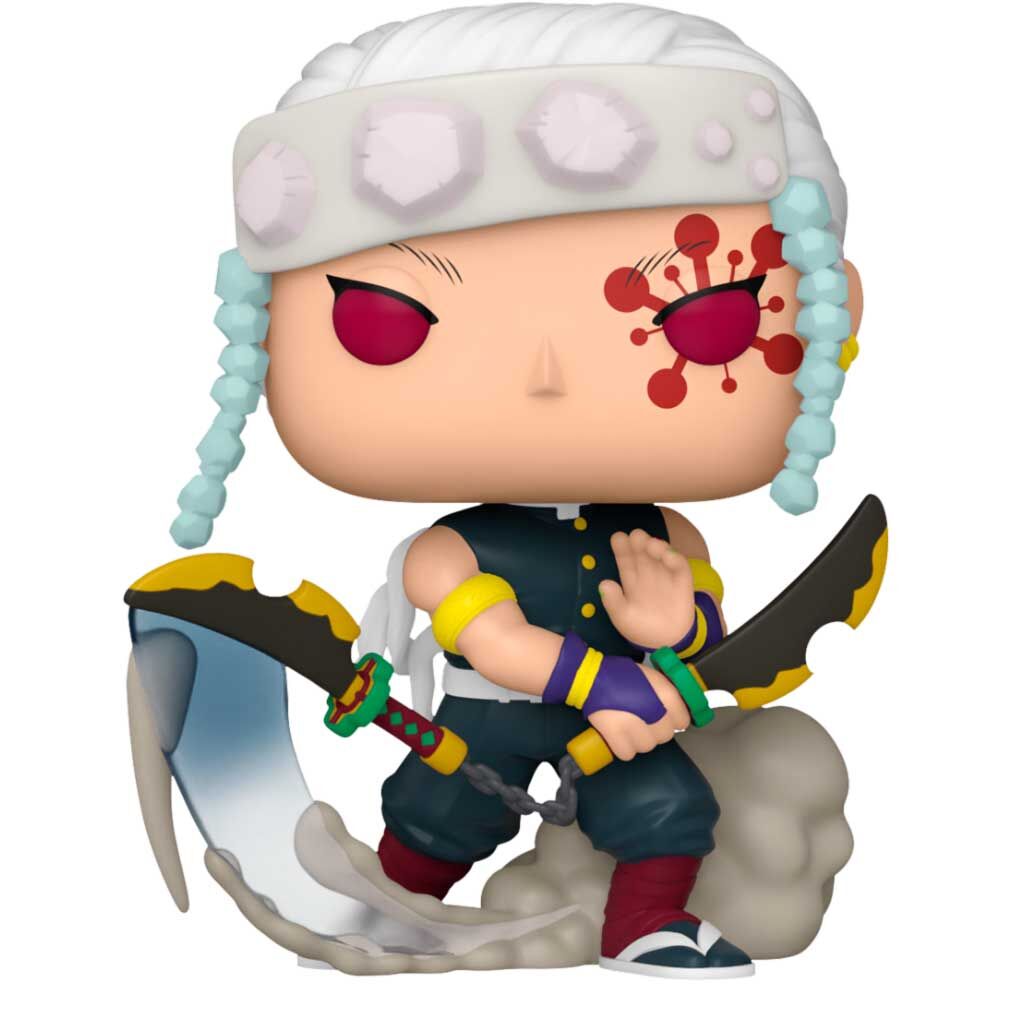 Figura Funko POP! de Tengen Uzui de Demon Slayer en caja - 3