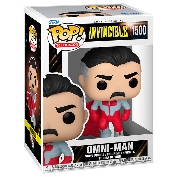 Figura Funko POP! de Omni-Man con traje rojo y capa - 2
