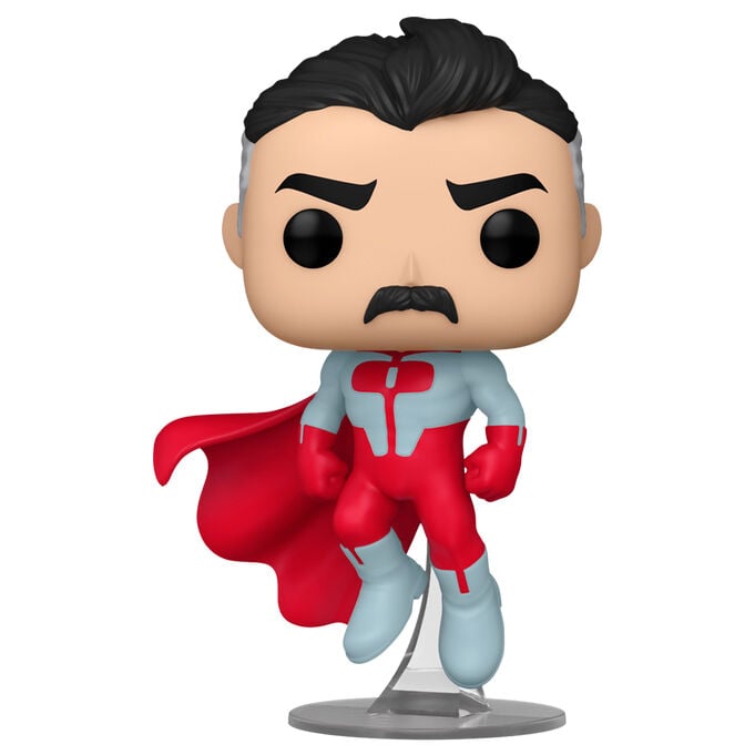 Figura Funko POP! de Omni-Man con traje rojo y capa