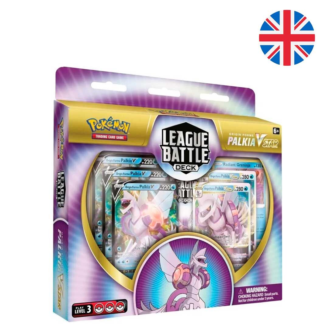 Blíster Pokémon League Battle Deck Palkia VSTAR en inglés