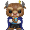 Figura Funko POP! Winter Beast de La Bella y la Bestia con dos pájaros