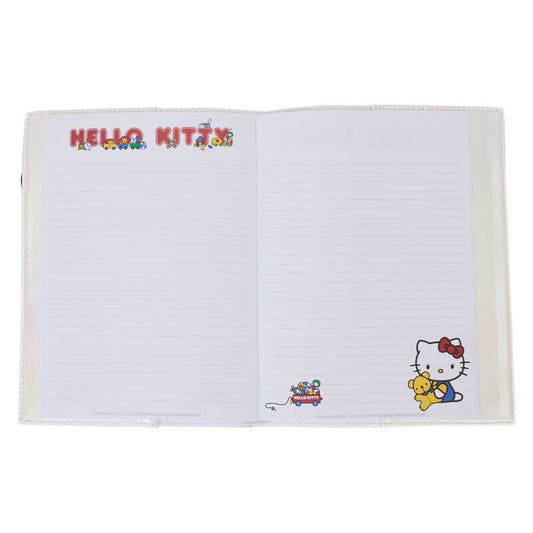 Cuaderno Loungefly de Hello Kitty 50th Anniversary con lazo rojo - 2