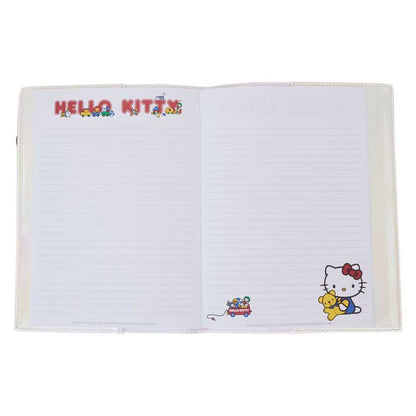 Cuaderno Loungefly de Hello Kitty 50th Anniversary con lazo rojo - 2