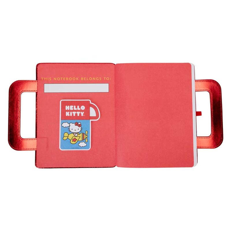 Cuaderno rojo Loungefly de Hello Kitty 50th Anniversary - 3
