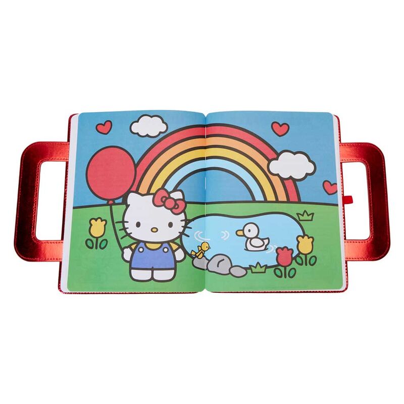 Cuaderno rojo Loungefly de Hello Kitty 50th Anniversary - 4